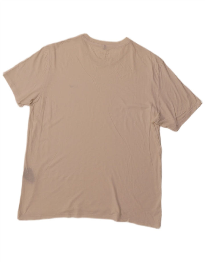 ARMANI JEANS Herren T-Shirt Top XL Weiße Baumwolle