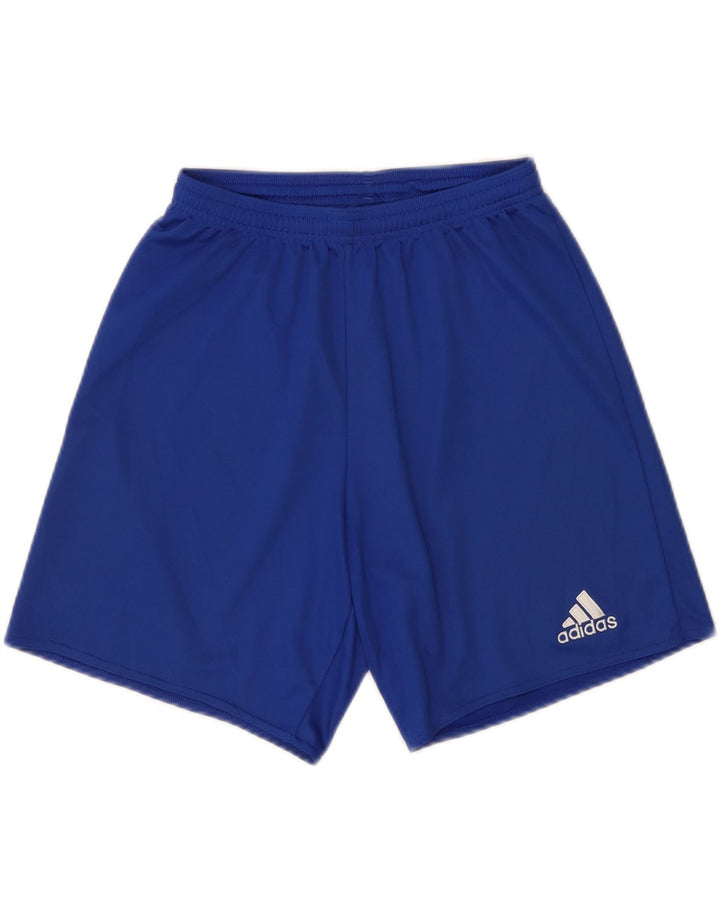 ADIDAS Mens Climalite Sport Shorts Small  Blue Polyester