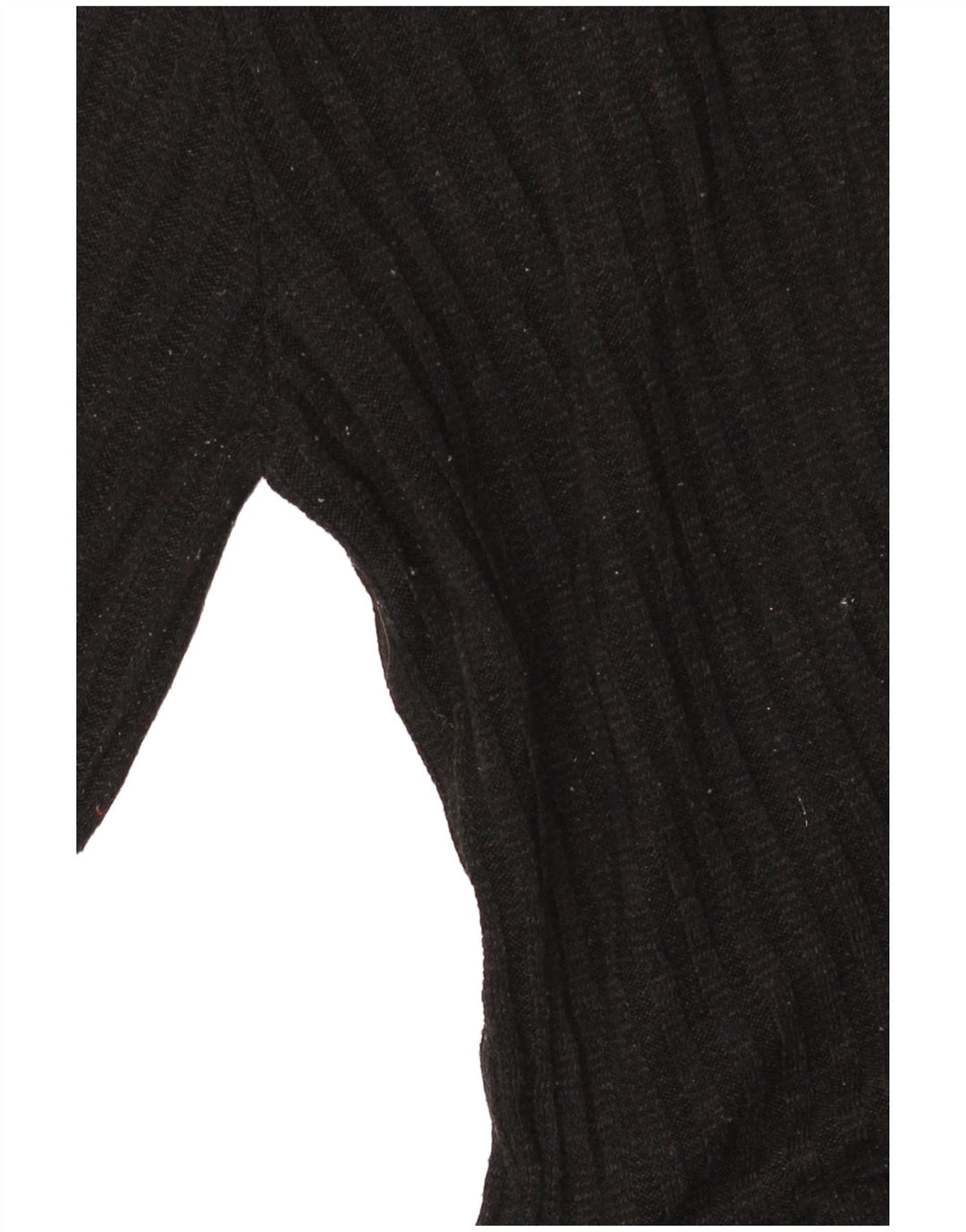 Zara Damen Strickkleid mit Stufen, UK 12, Mittelschwarz