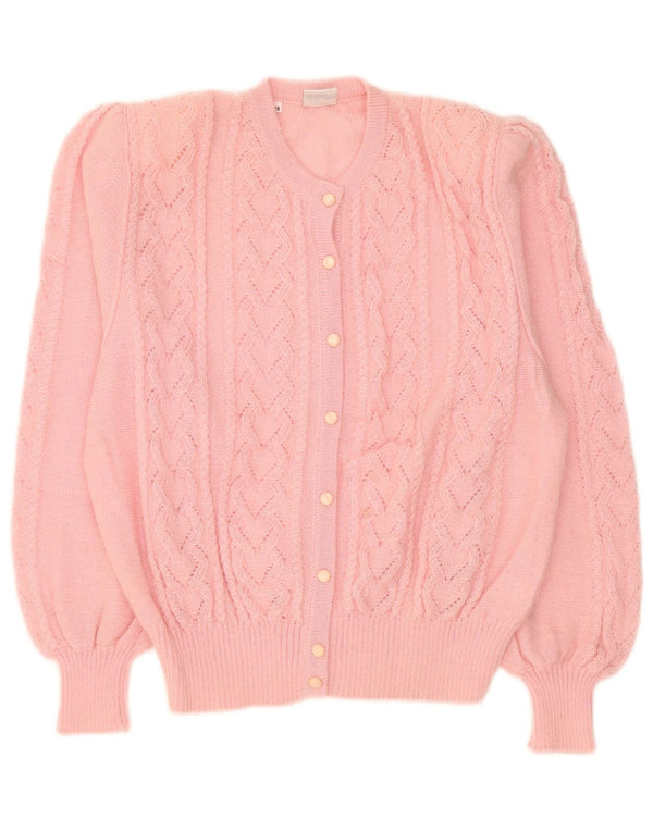 Luciana Damen Strickjacke IT 46 Large Pink Mohair
