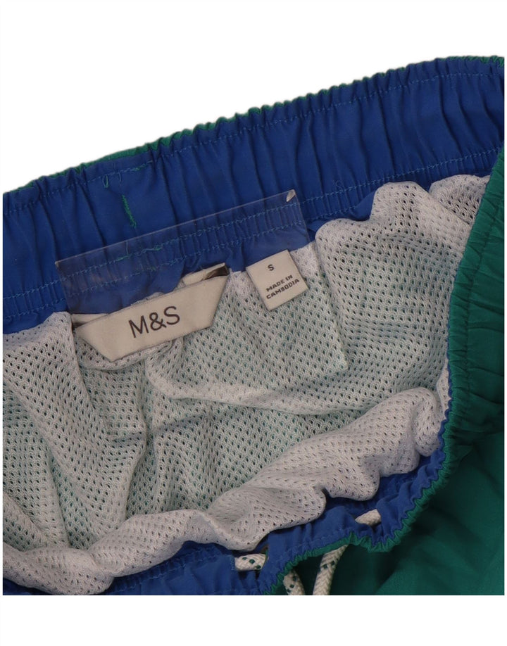Marks & Spencer Herren-Badeshorts, Größe S, Grün
