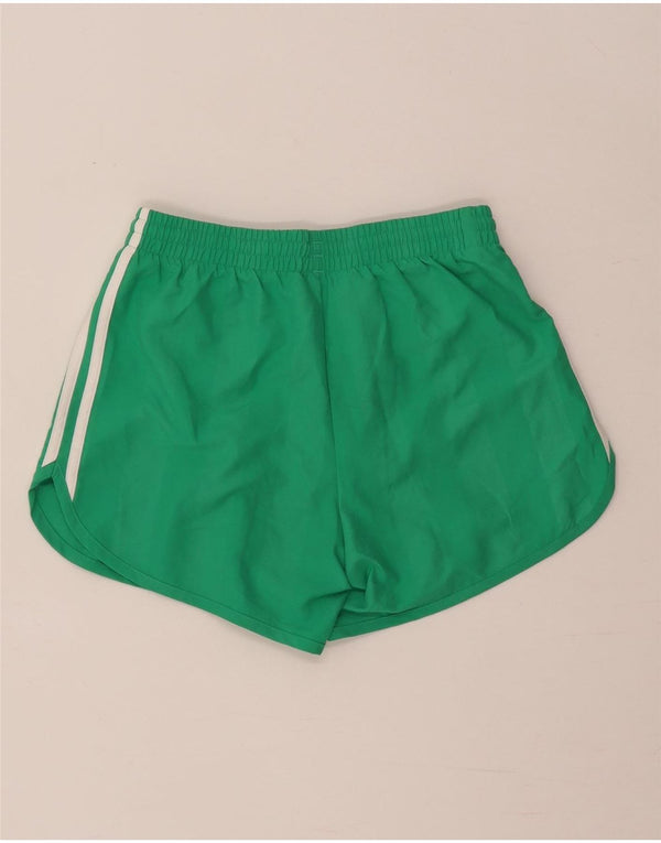 Adidas Damen Sportshorts UK 6 XS Grün Polyester