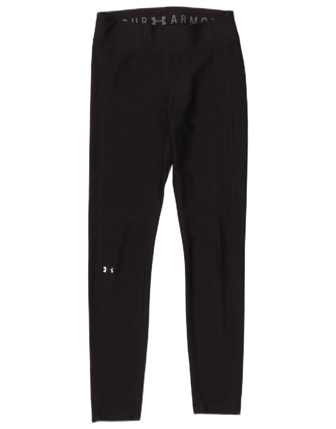 Under Armour Damen Heat Gear Leggings UK 14 Medium Schwarz