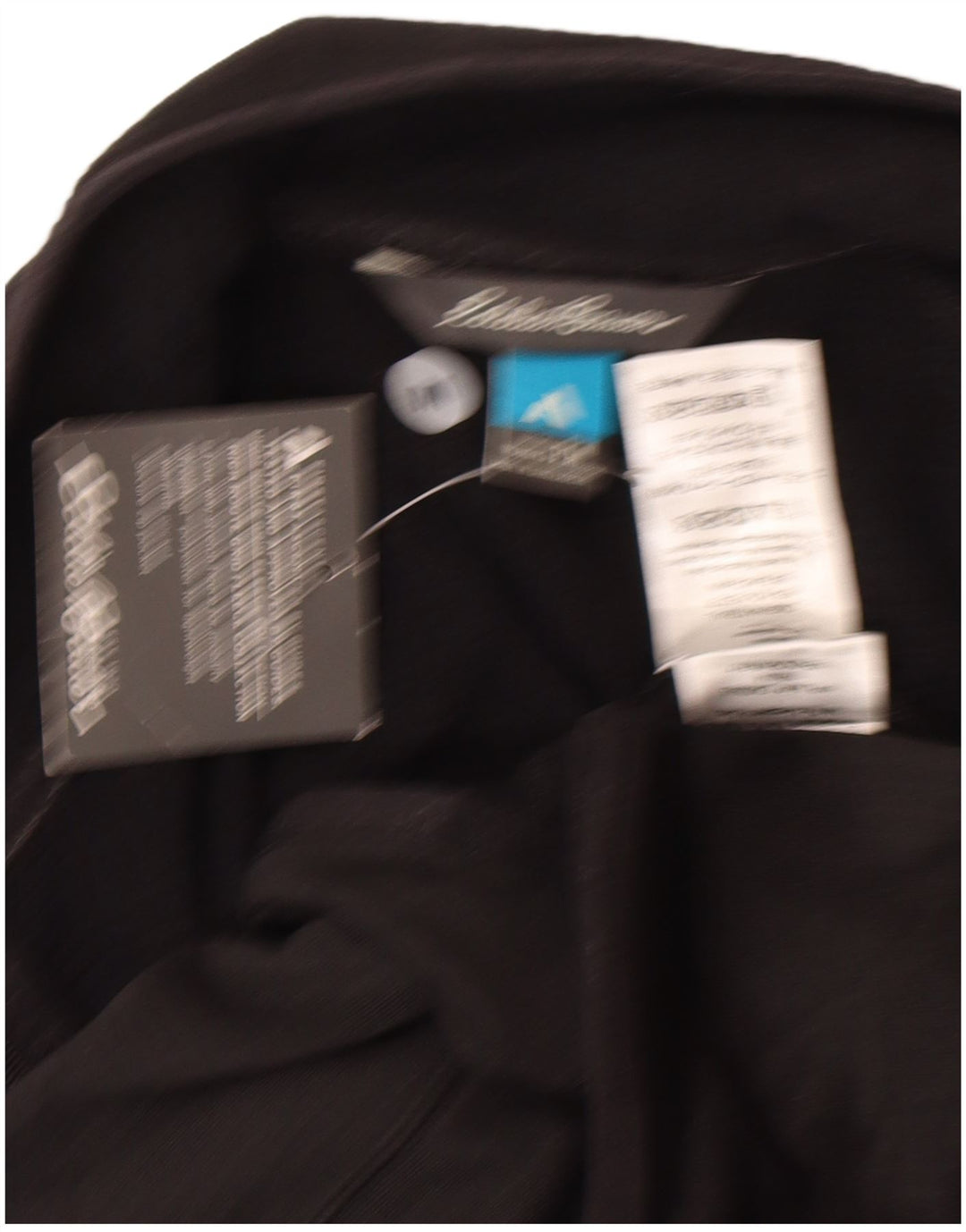 Eddie Bauer Damen Pullover-Trainingsanzugoberteil mit Reißverschluss und Halsausschnitt, UK 14, Mittelschwarz