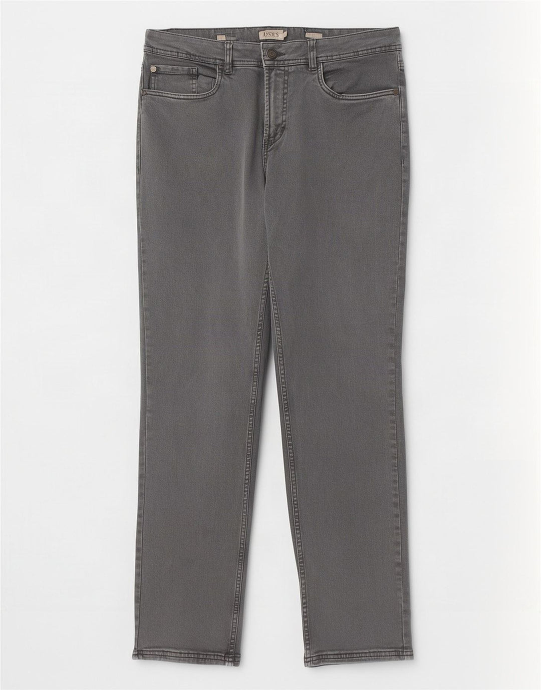Dack's Herren Slim Jeans IT 52 XL W34 L31 Graue Baumwolle