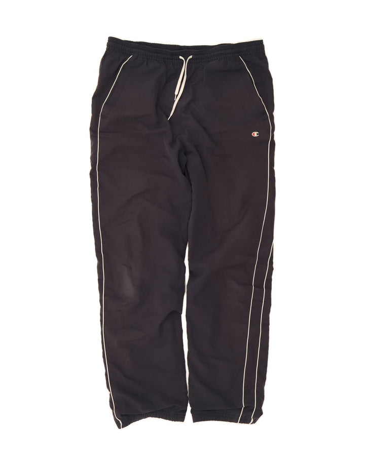 CHAMPION Mens Tracksuit Trousers Joggers XL Navy Blue Polyester Vintage Champion and Second-Hand Champion from Messina Hembry 