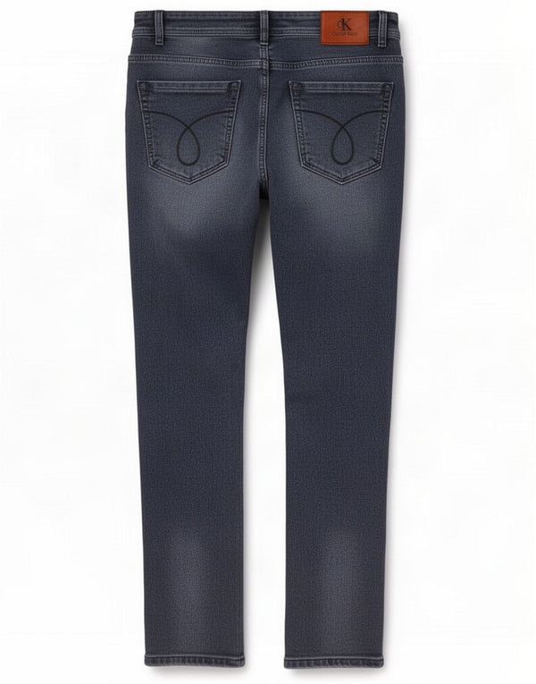 Calvin Klein Mens Slim Jeans W32 L31 Blue Cotton