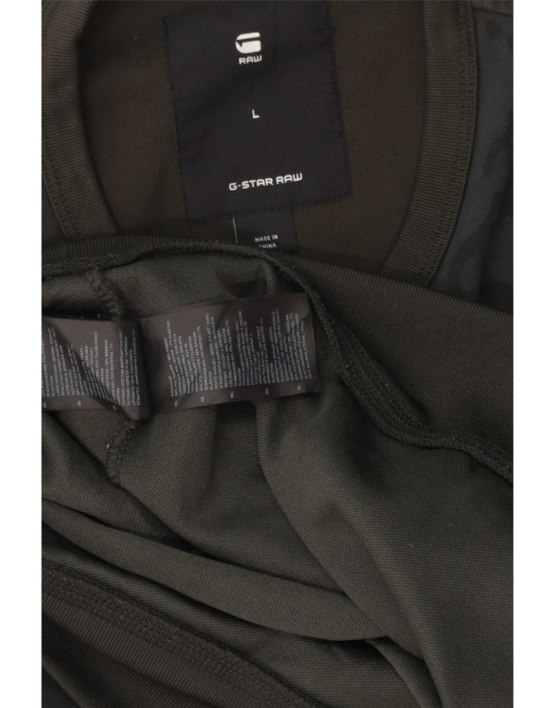 G-Star Herren Sweatshirt Pullover Large Khaki Camouflage Polyester