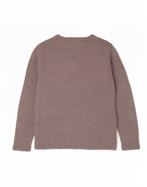 Marks & Spencer Damen-Cardigan-Pullover UK 16 Large Lila Lammwolle