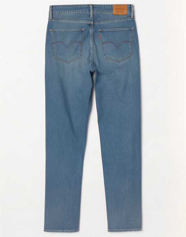 Levi's Damen 721 Low Waist Skinny Jeans W29 L30 Blaue Baumwolle