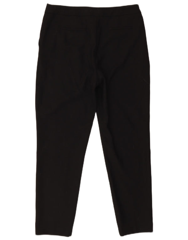 Hobbs Damen Slim Chinohose UK 12 Medium W32 L28 Schwarze Wolle