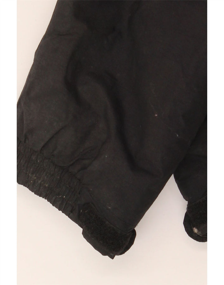 Nike Windjacke für Jungen, 13–14 Jahre, XL, schwarzes Colourblock-Nylon
