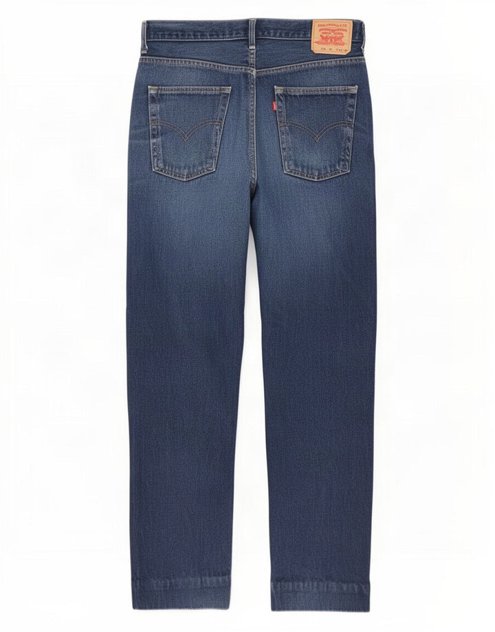 Levi's Herren 582 Straight Jeans W38 L34 Blaue Baumwolle