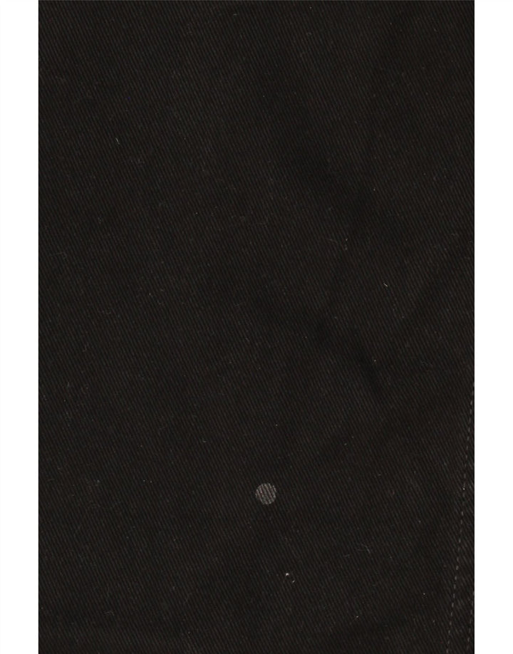 Wrangler Herren Texas Straight Jeans W36 L30 Schwarze Baumwolle