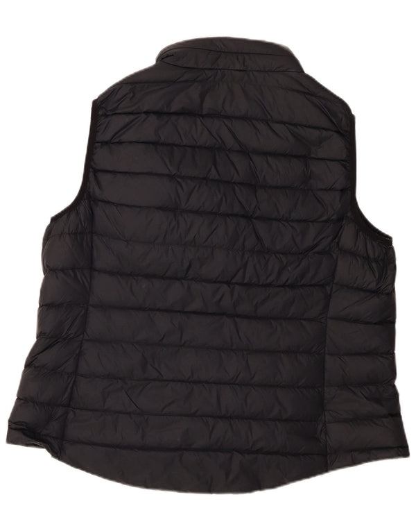 Marks & Spencer Damen Wattierte Weste UK 20 2XL Schwarz Polyamid