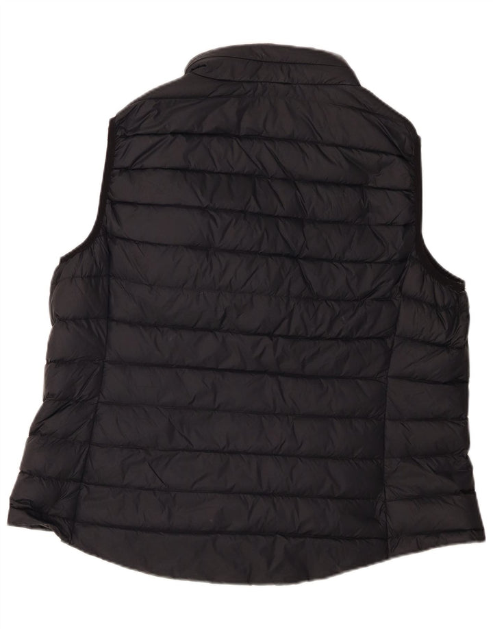 Marks & Spencer Damen Wattierte Weste UK 20 2XL Schwarz Polyamid