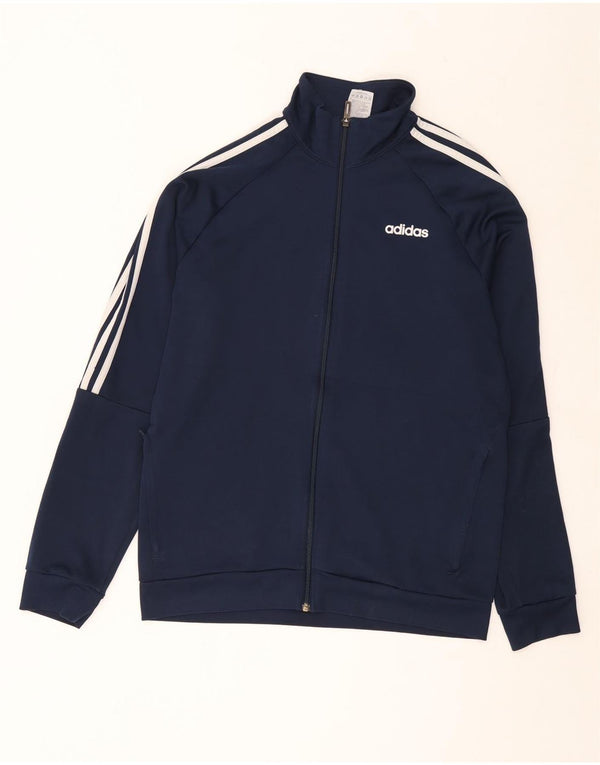 Adidas Herren Aeroready Trainingsanzug Top Jacke UK 44/46 Large Marineblau