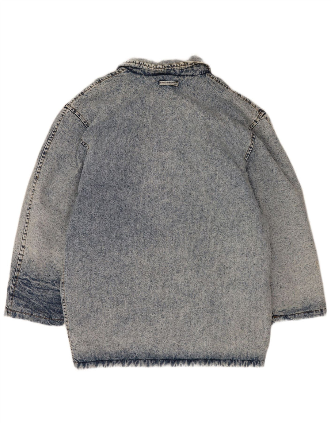 Vintage Damen Jeansjacke UK 16 Groß Blau