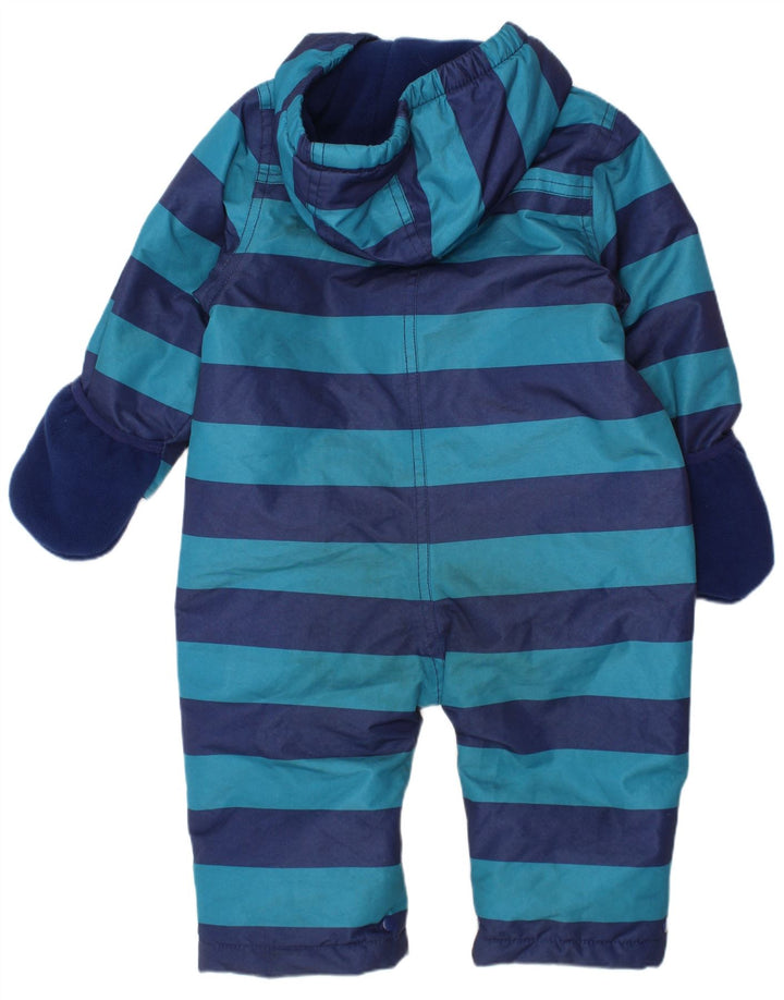 Joules Baby-Overall für Jungen, 9–12 Monate, blau gestreift, Polyester, Winter