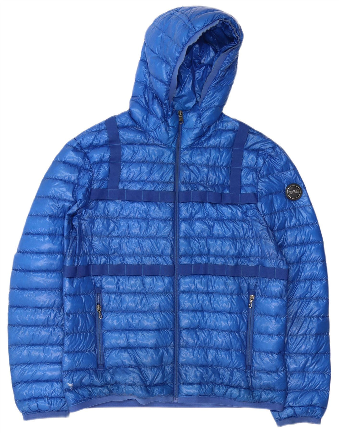 Colmar Herren-Jacke mit Kapuze, gepolstert, IT 54, Größe L, blau, Polyester