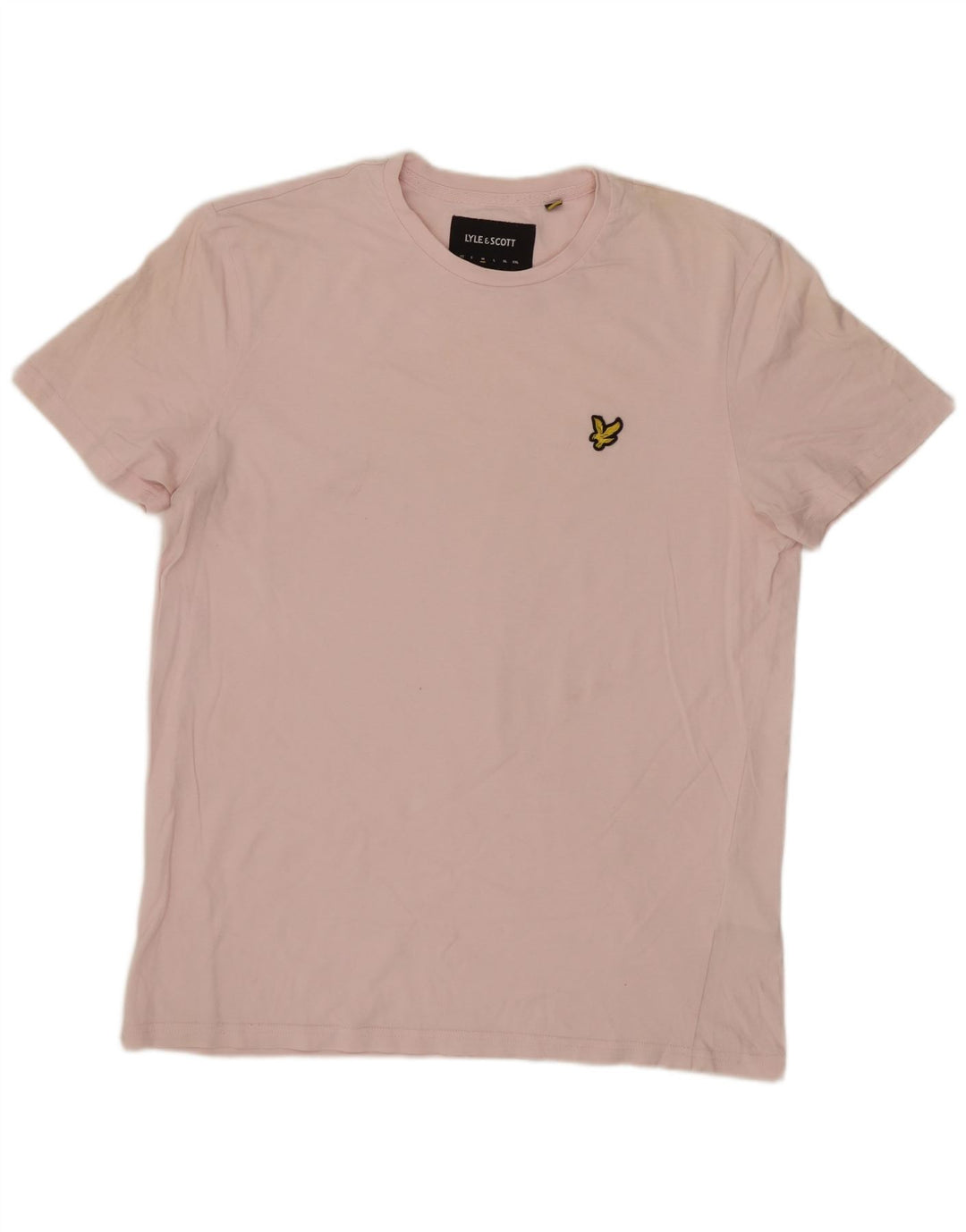 LYLE & SCOTT Herren T-Shirt Top Mittelrosa Baumwolle