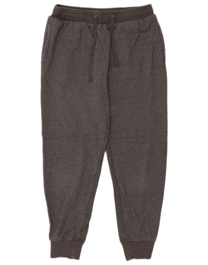Eddie Bauer Damen Trainingshose Jogger UK 14 Mittelgraue Baumwolle