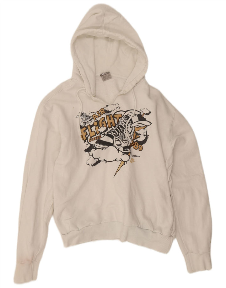 Nike Herren-Kapuzenpullover mit Grafik, mittelweiße Baumwolle
