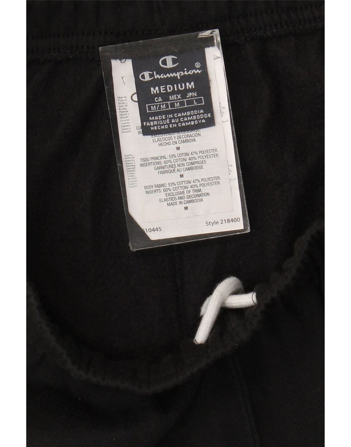 Champion Herren Graphic Sport Shorts Mittelschwarze Baumwolle