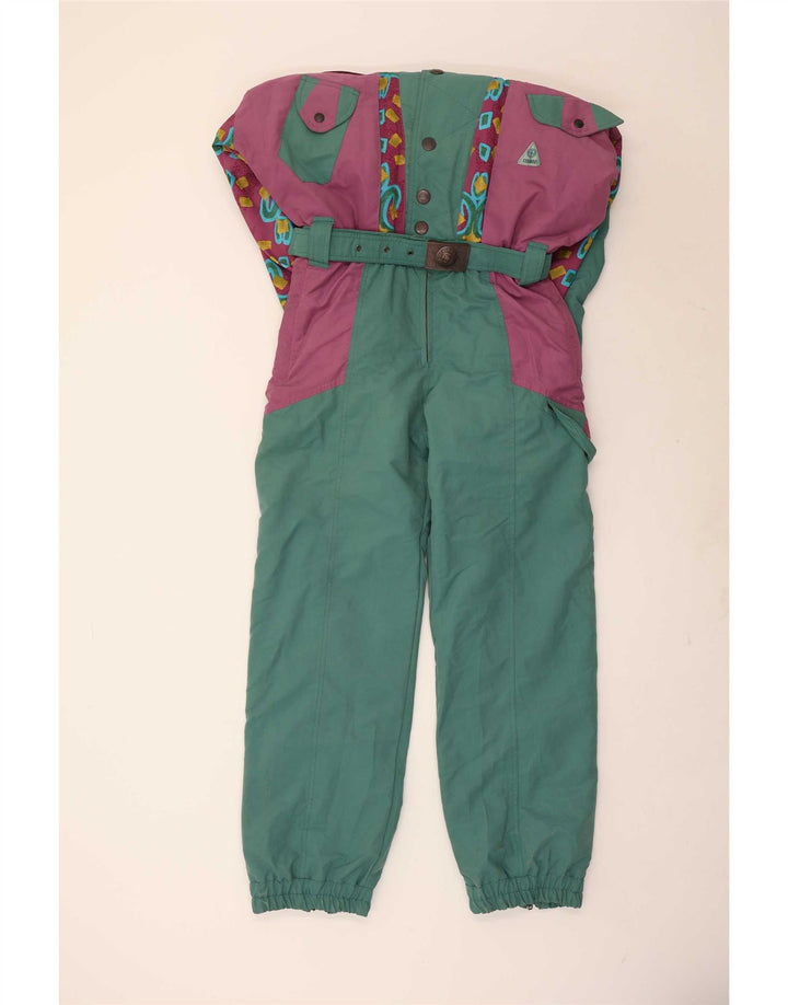 Colmar Herren-Skioverall IT 48 Mittelgrüner Farbblock