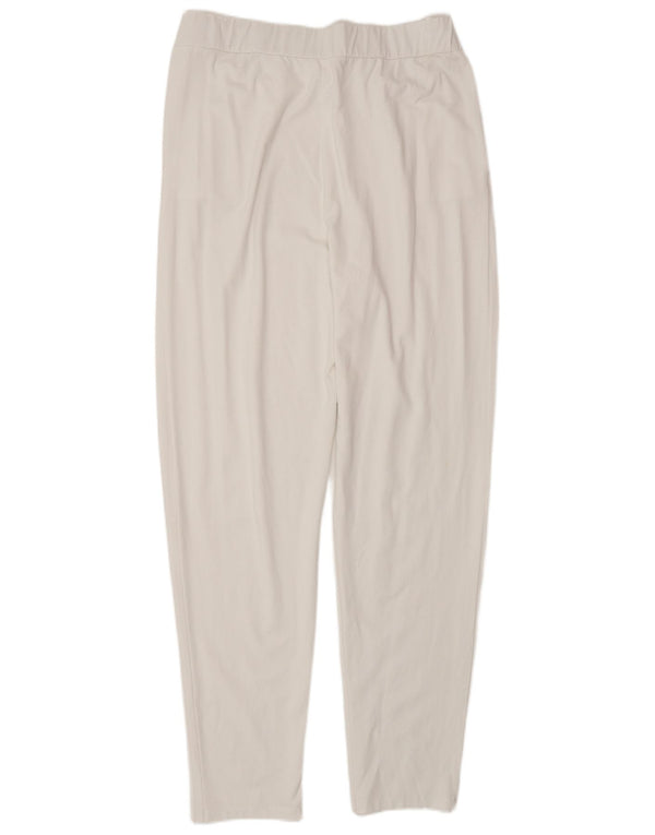 Marks & Spencer Damen Tapered Chino-Hose UK 12 Medium W30 L30 Weiß