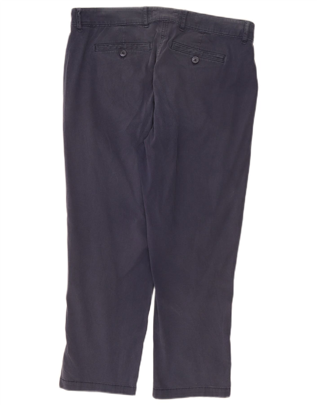 Marks & Spencer Damen-Hose, kurz geschnitten, UK 12, M, W32, L24, Marineblau