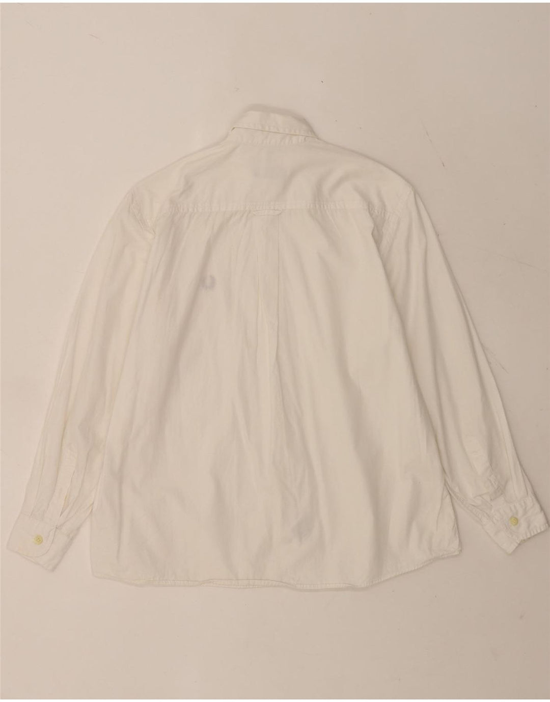 Fred Perry Jungen-Hemd, 11–12 Jahre, weiße Baumwolle