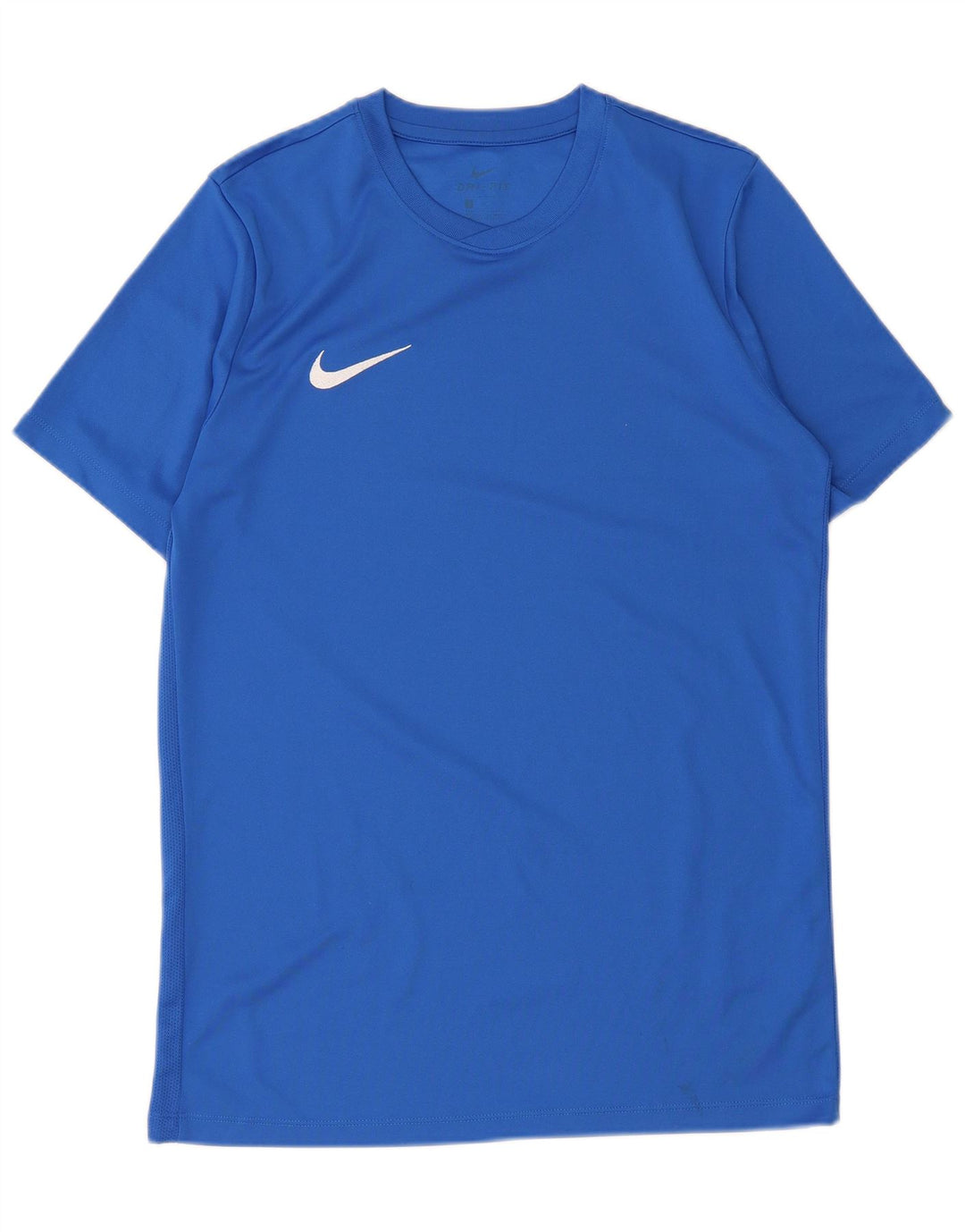 Nike Herren Dri Fit T-Shirt Top Mittelblaues Polyester