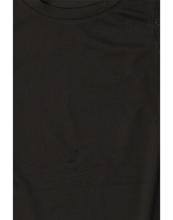 Nike Herren Dri Fit T-Shirt Top XS Schwarz Polyester