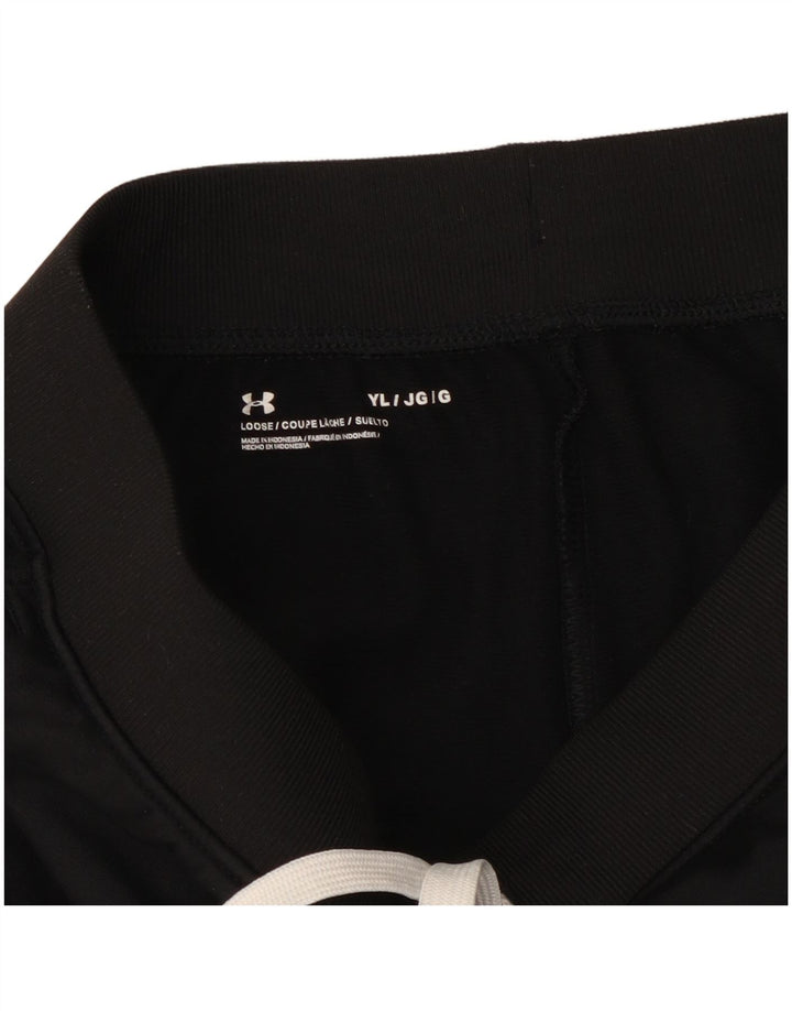 Under Armour Jungen-Trainingshose, Jogginghose, 11–12 Jahre, Größe L, Schwarz