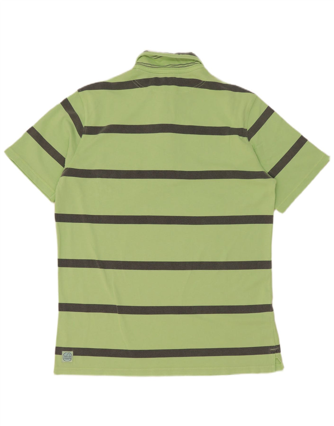 Murphy & Nye Herren Poloshirt XL grün gestreift aus Baumwolle