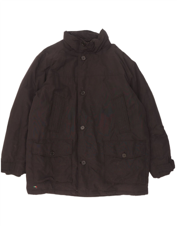 Lotto Herren Wattierte Jacke UK 44/46 2XL Schwarz Polyamid