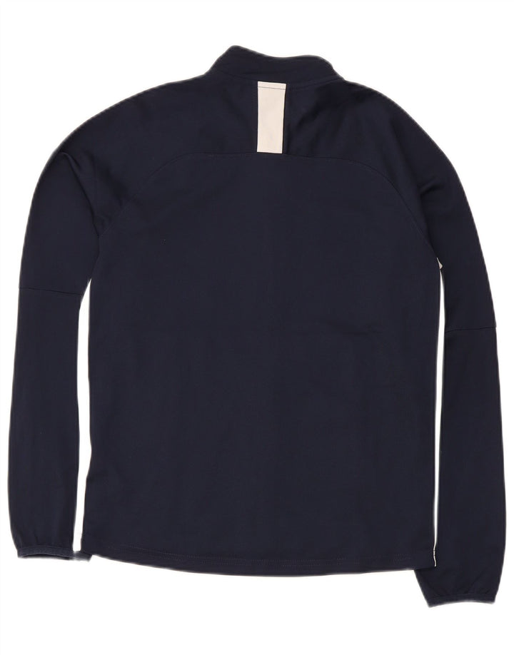 Nike Dri-Fit-Trainingsanzug-Oberteil für Jungen, 12–13 Jahre, Größe L, Marineblau