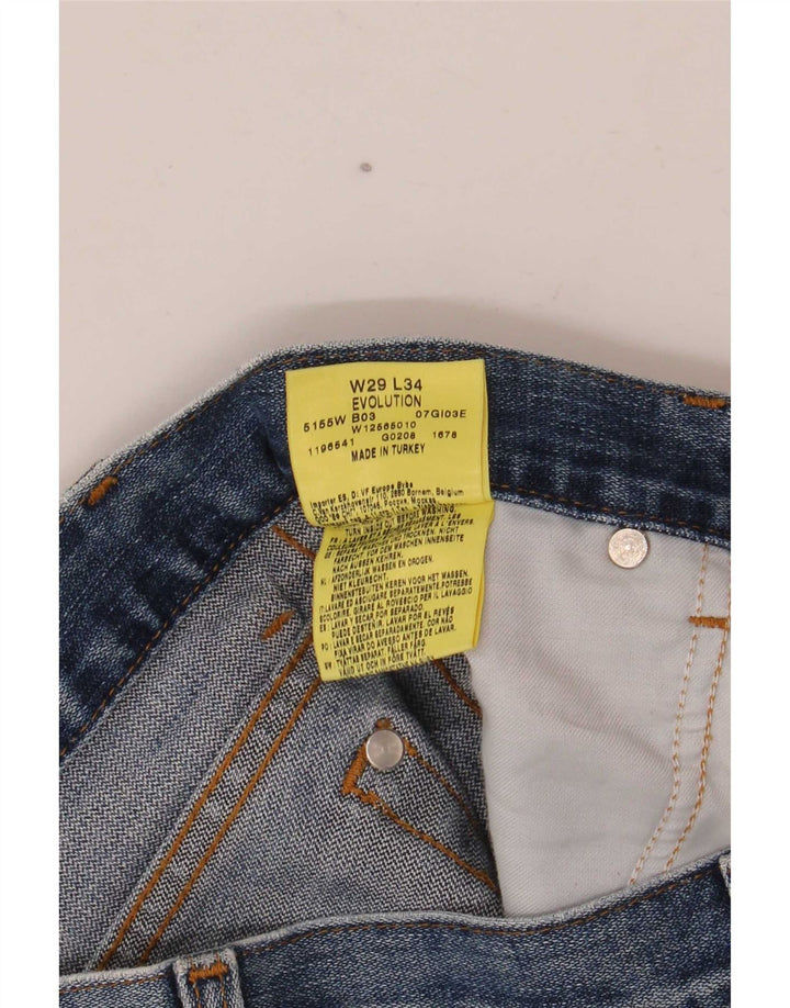 Wrangler Herren Evolution Bootcut Jeans W29 L28 Blaue Baumwolle