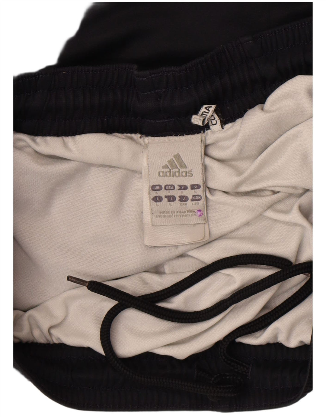 Adidas Herren Climacool Sportshorts, groß, schwarzes Farbblock-Polyester