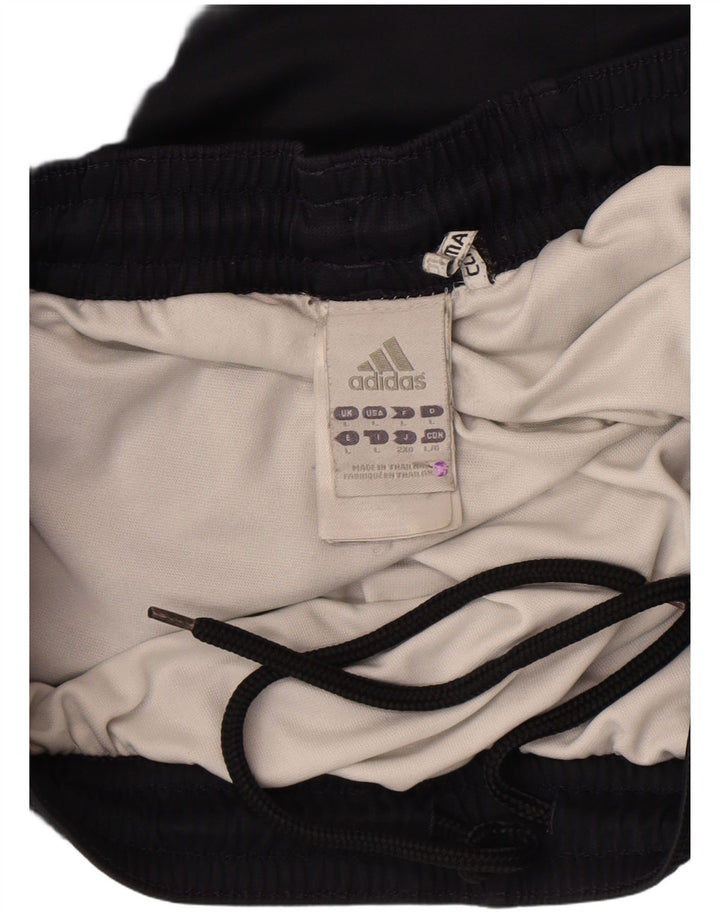 Adidas Herren Climacool Sportshorts, groß, schwarzes Farbblock-Polyester