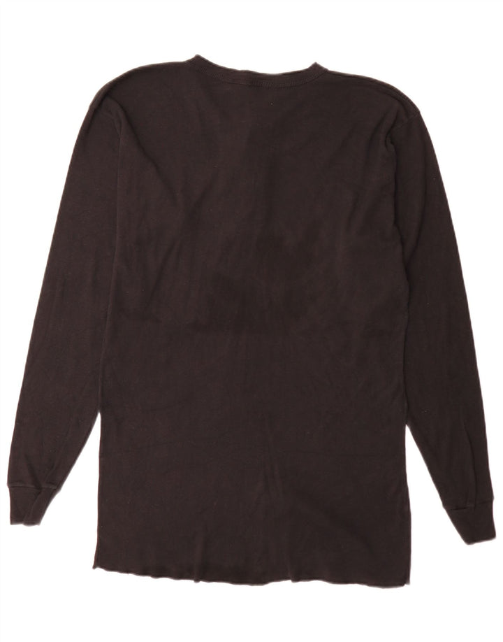 Dickies Herren-Top, langärmelig, XL, schwarze Baumwolle