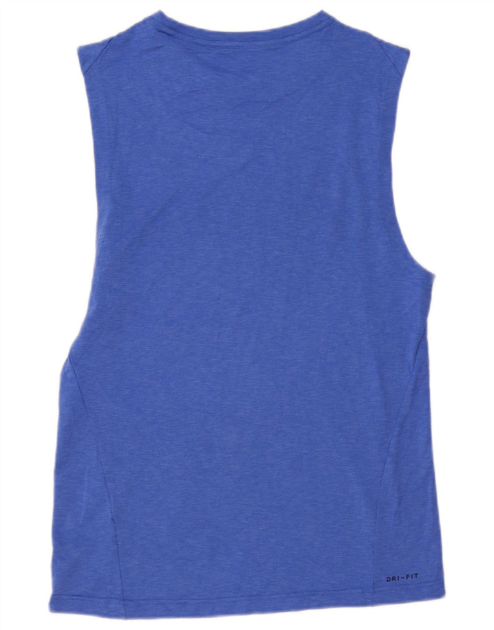Nike Herren Dri Fit Weste Top Small Blau