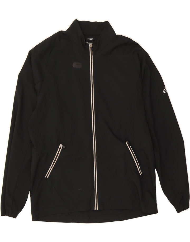ADIDAS Mens Climacool Tracksuit Top Jacket Medium Black Polyester Vintage Adidas and Second-Hand Adidas from Messina Hembry 