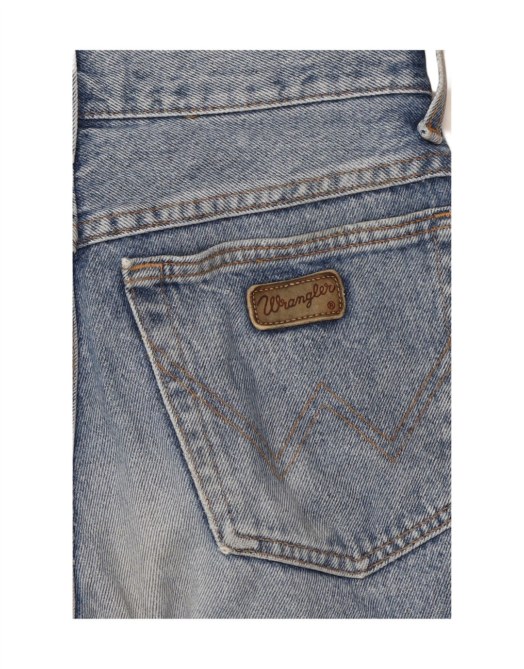 WRANGLER Mens Straight Jeans W29 L33 Blue