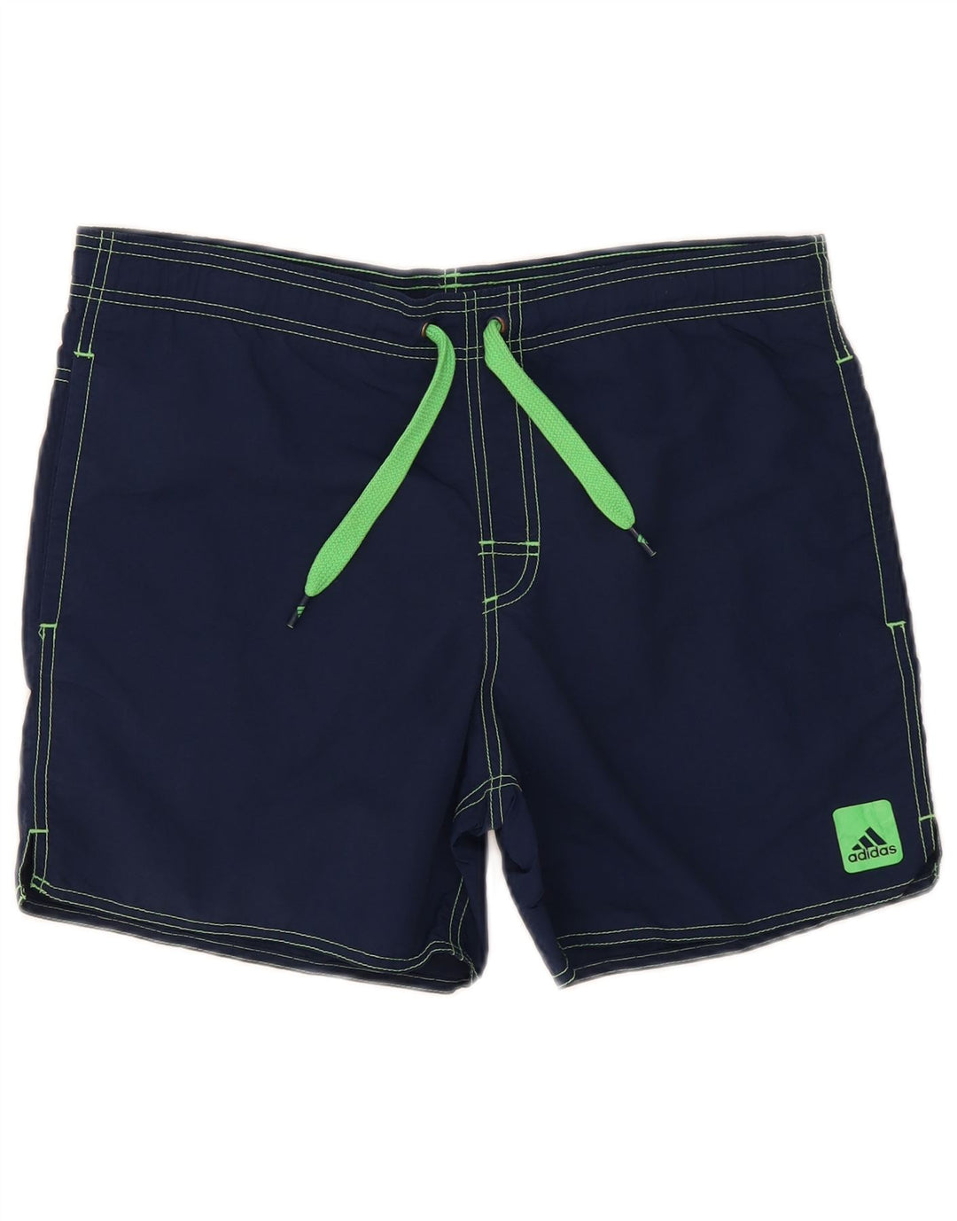 Adidas Badeshorts für Herren, Größe S, Marineblau, Polyester