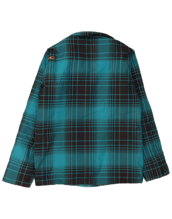 O'Neill Utility-Jacke für Jungen, 13–14 Jahre, blau kariertes Polyester