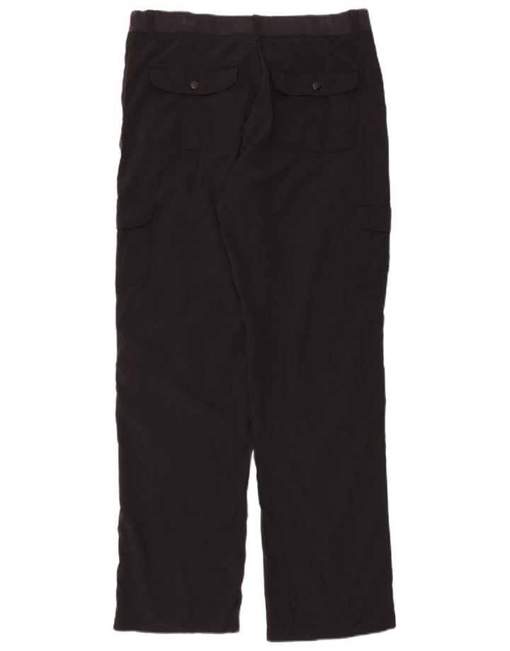 Lee Damen-Cargohose mit entspannter Passform, US 8, Mittel, W32, L32, Schwarz, Polyester