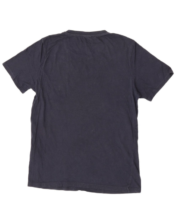 Jack & Jones Damen-T-Shirt mit Grafik, groß, marineblau, Baumwolle
