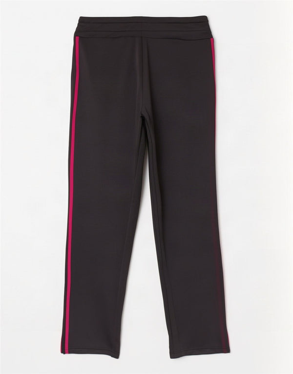 Adidas Damen Trainingshose UK 14 Large Grau Polyester